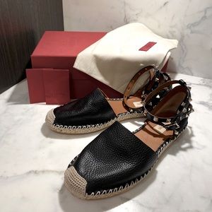 VALENTINO GARAVANI | Espadrille Black Size 10US/40EU